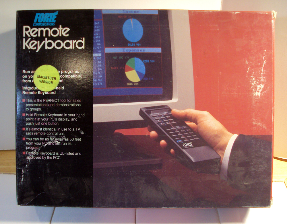 Forte Communications Remote Keyboard - Run Programs on Mac from across Room