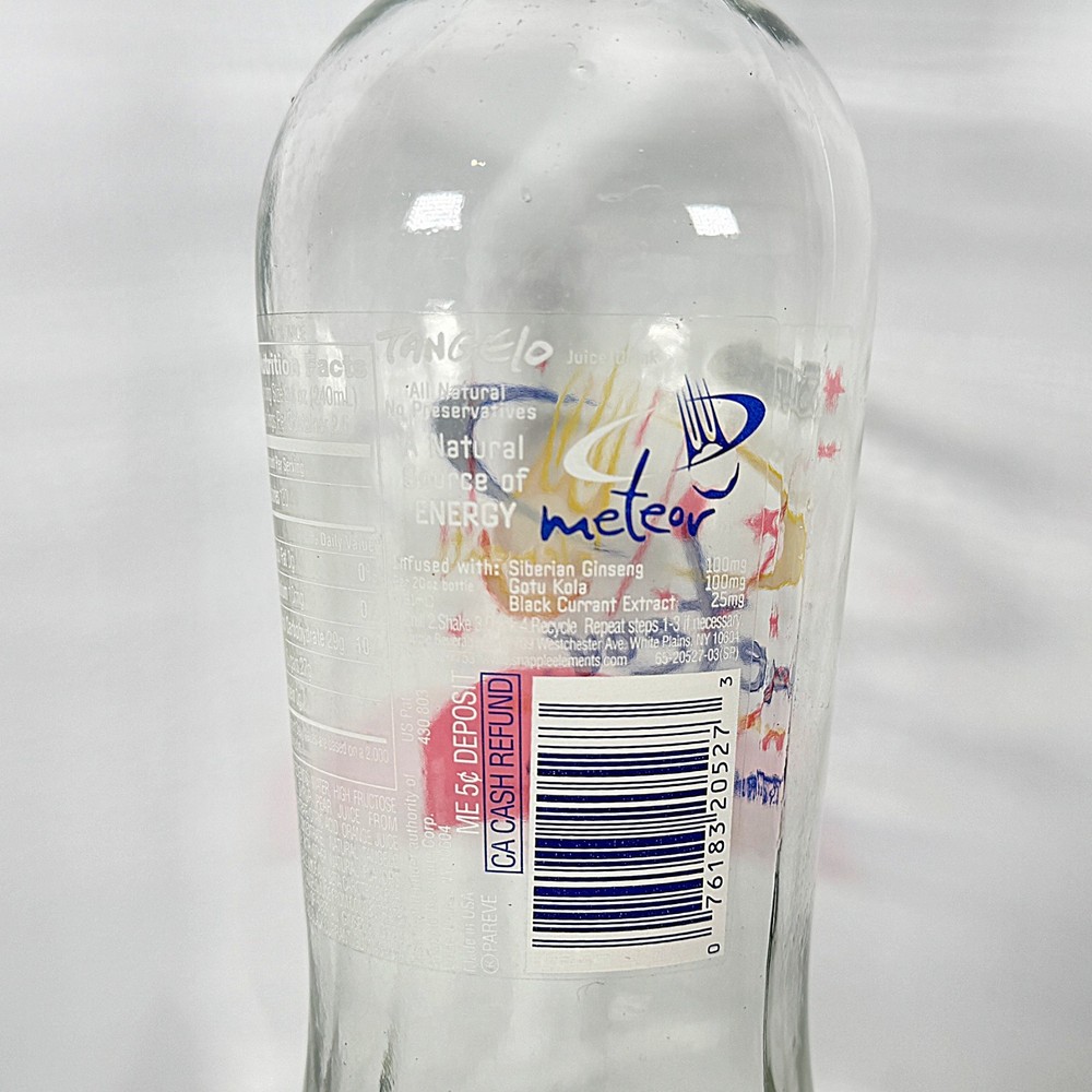 Snapple Elements Collectible Bottle - Meteor ☄️ Elements | Vintage Snapple 2000s
