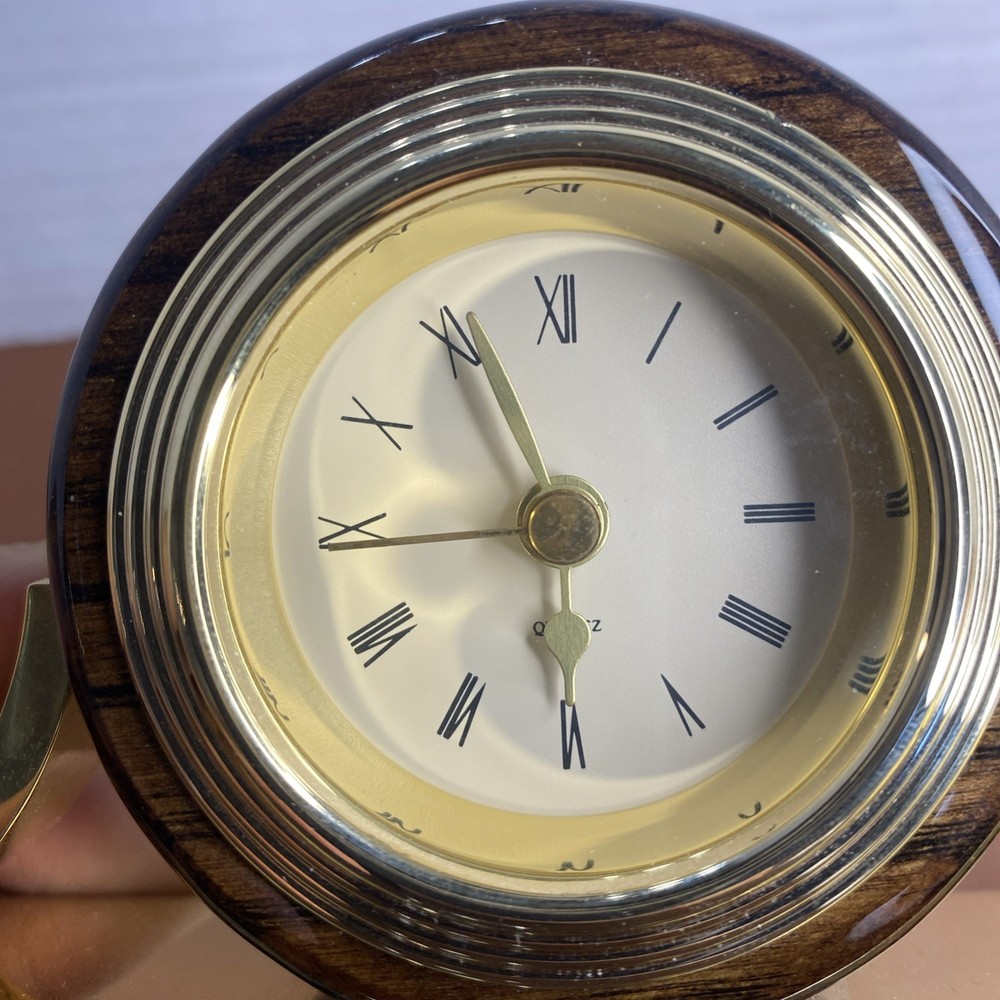 CHASS DESK OR SHELF MANTEL CLOCK
