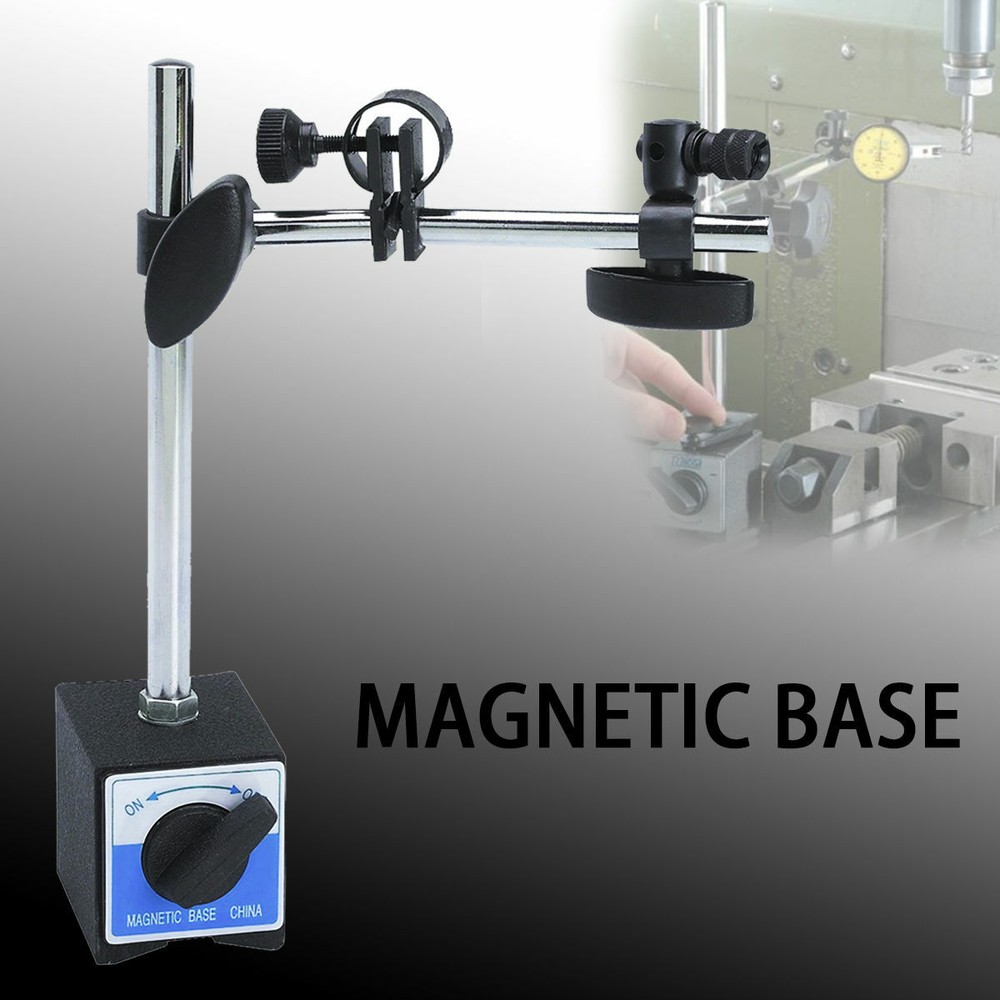 Magnetic Base Heavy Duty Fine Adjustment 132lbs Magnetic Force Indicator Holder