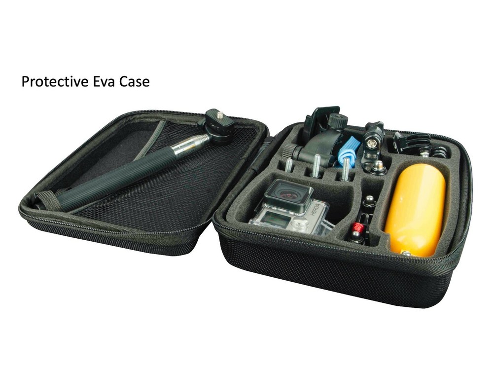 BRAND NEW onn. Action Camera Accessory Kit, 16 Pieces