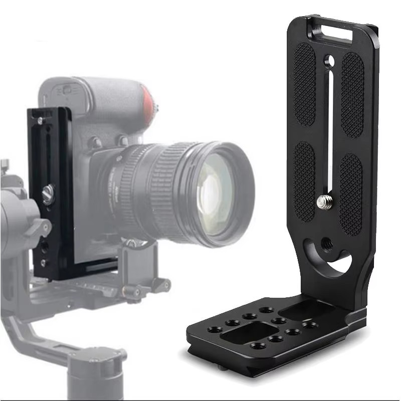 Universal L-Bracket Quick Release Plate for DSLR Camera Arca Swiss Tripod Head