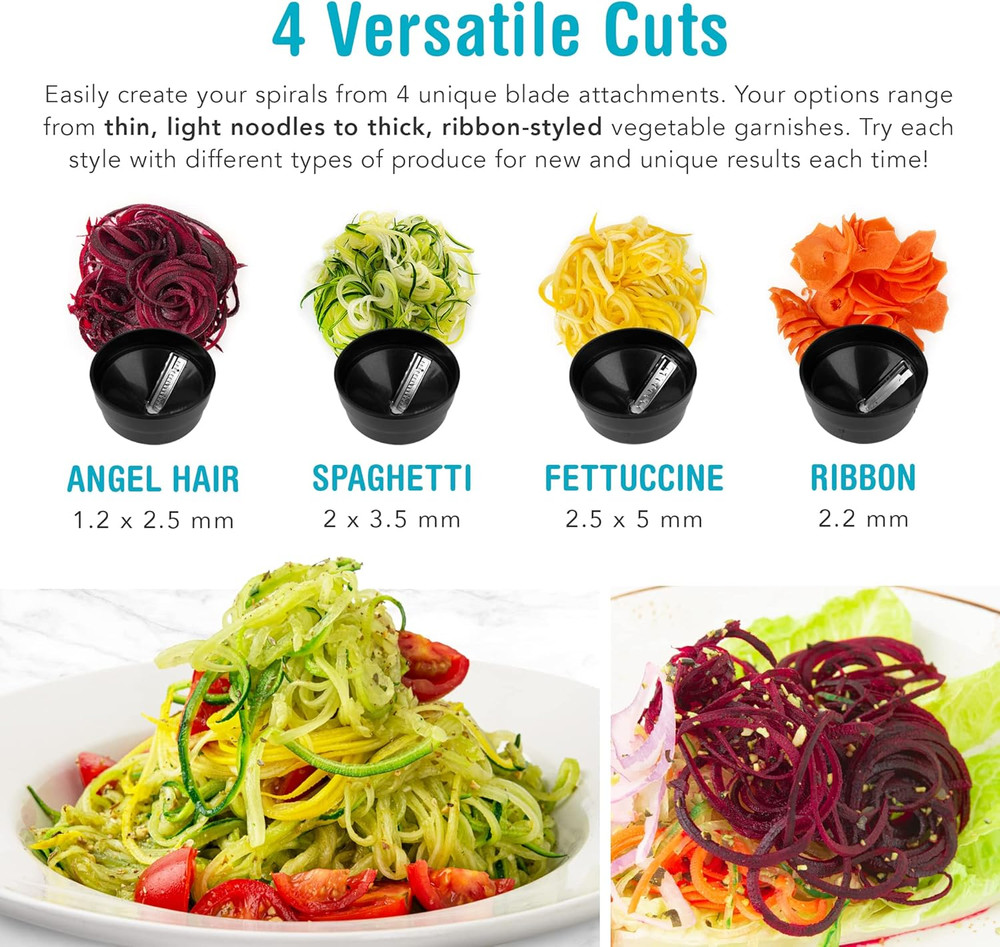 Kitchen Co. SES-100 Electric Vegetable Spiralizer