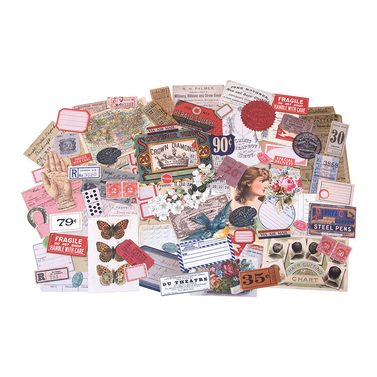 Tim Holtz ~ EPHEMERA PACK ~ Keepsakes ~ Idea-ology