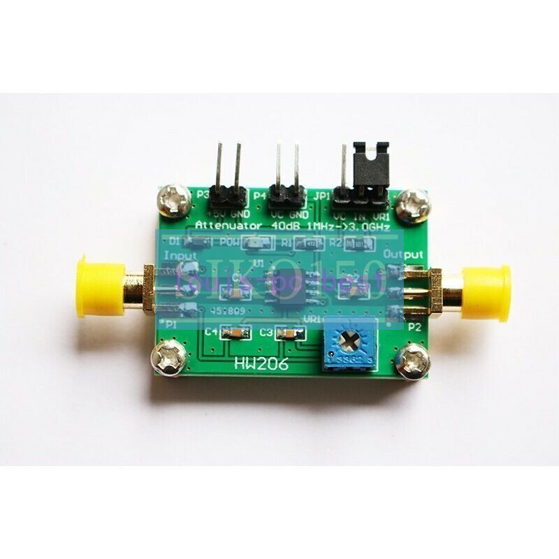 1MHz-3.0GHz HW206 Variable Attenuator Voltage Adjustable RF Attenuator Module