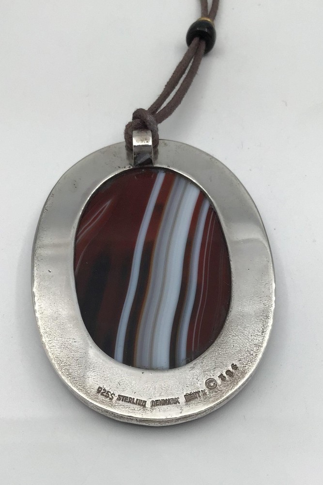 Bent Knudsen Sterling Silver Pendant No. 324