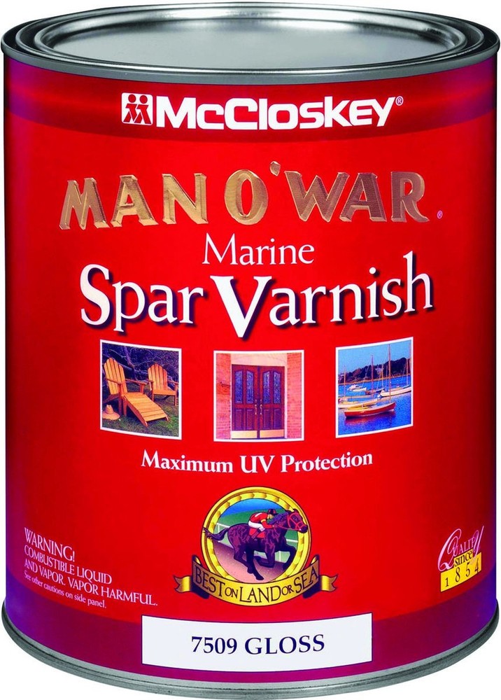 Man O' War Spar Varnish, Gloss, Quart