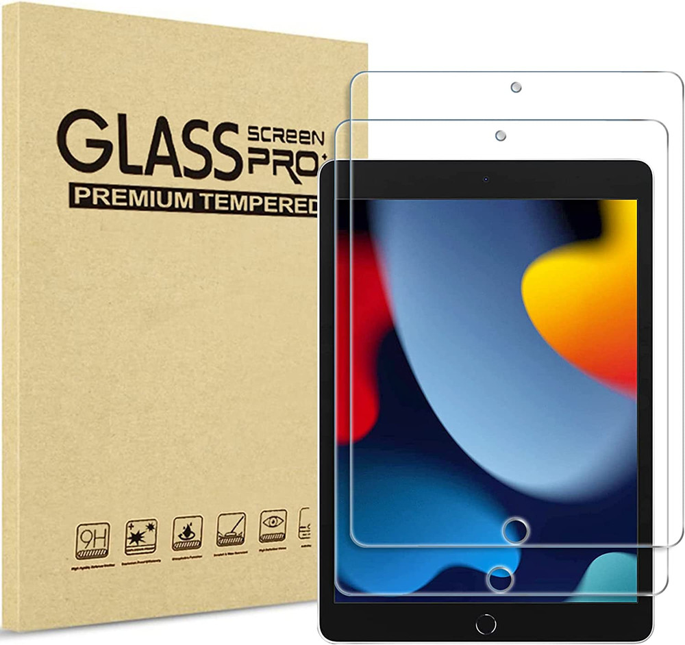 2 Pack Screen Protector for Ipad 9Th 8Th 7Th Generation 10.2 Inch (2021/2020/201