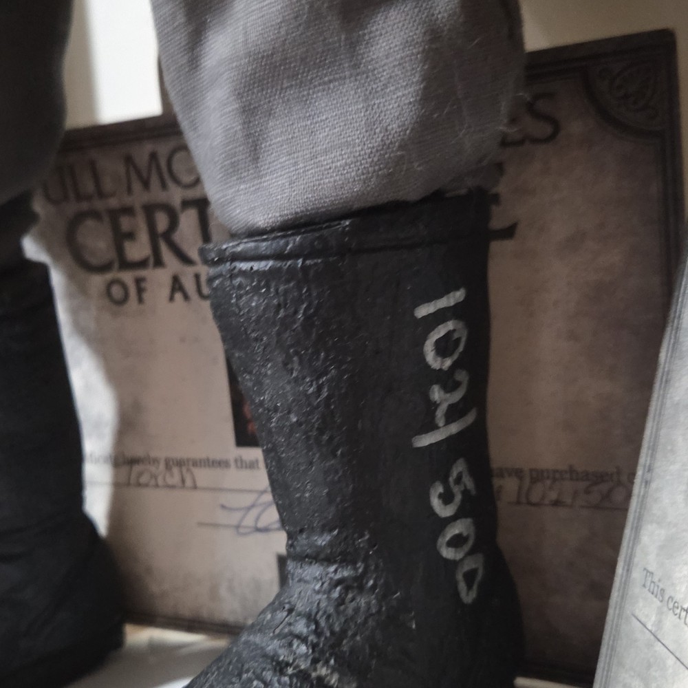 Full Moon Features Signed Puppet Replica Torch with Certificate of Authenticity