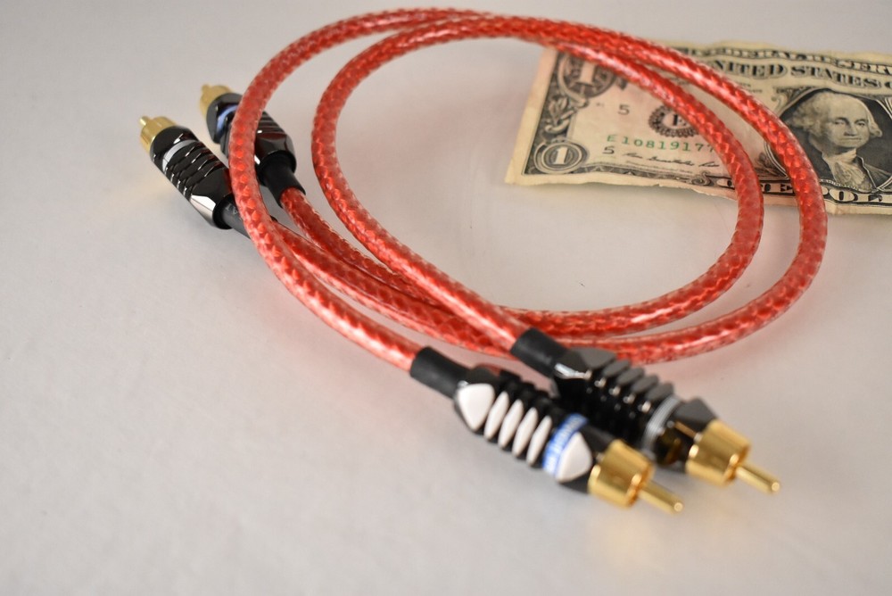 .5m Pair RCA Straightwire LSI Encore Audio Interconnect Cables