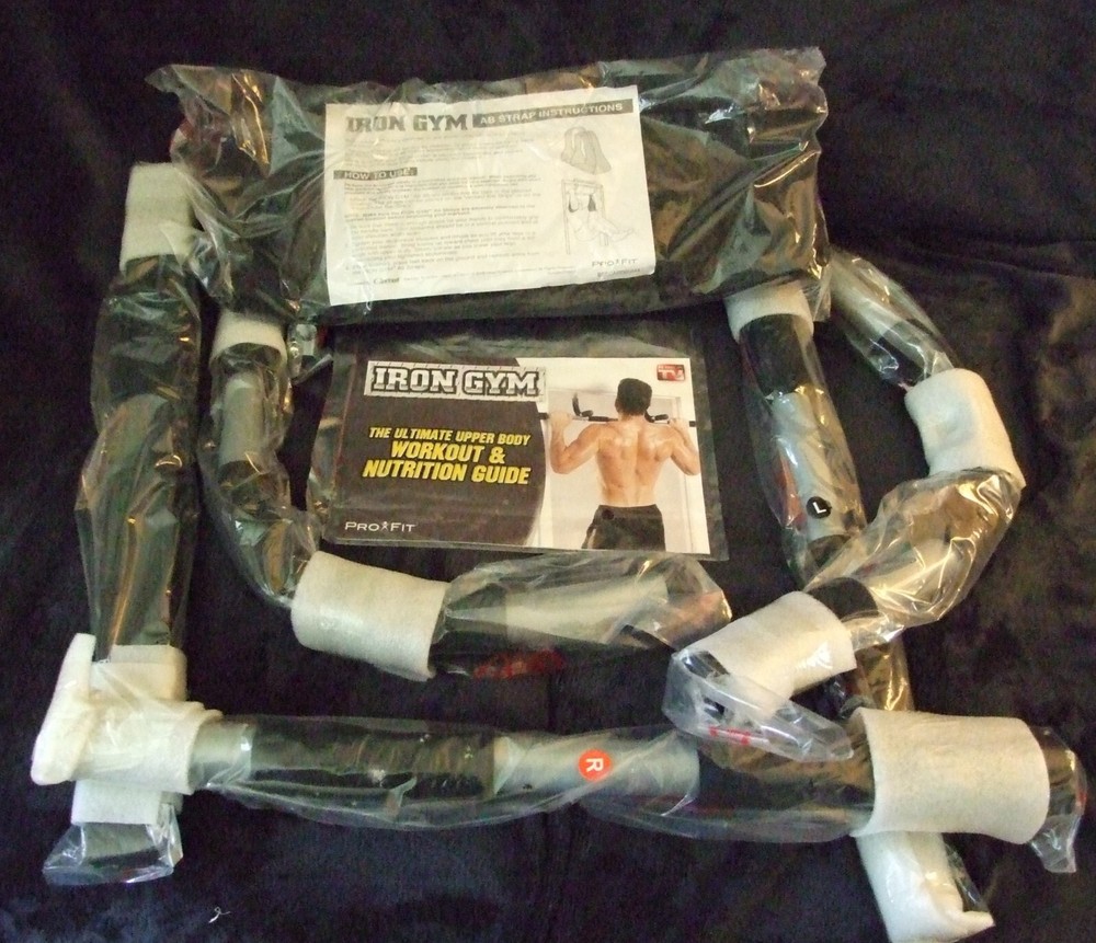 Brand New Iron Gym Doorway Lat Pull-up System.