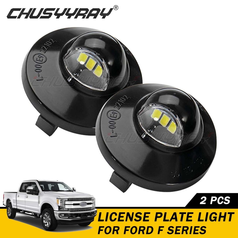 LED License Plate Light Lamp Assembly Replacement For 1990-1996 Ford Bronco