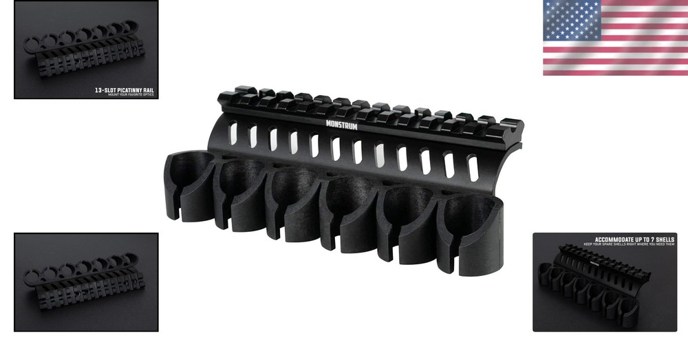 Side Saddle Shell Holder - Mossberg 500/590 - 20 ga