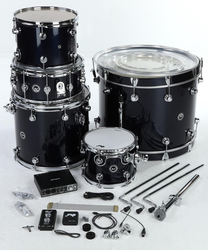 DW DWe 5-piece Shell Pack - Midnight Blue Metallic