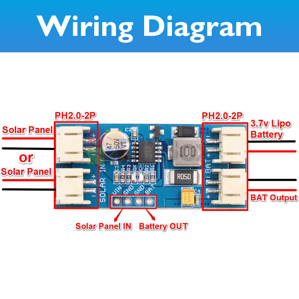 6V 9V 12V CN3791 MPPT Solar Panel Charger Regulator Controller Board 3.7/4.2V