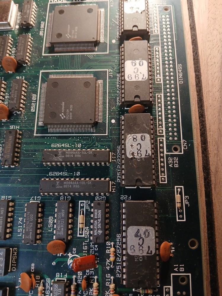 The Main Event PCB Jamma Video Arcade Game KONAMI System 1988