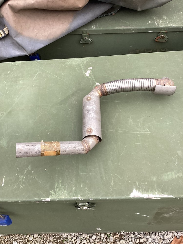 Exhaust pipe Arctic heater kit CUCV pn#15599287