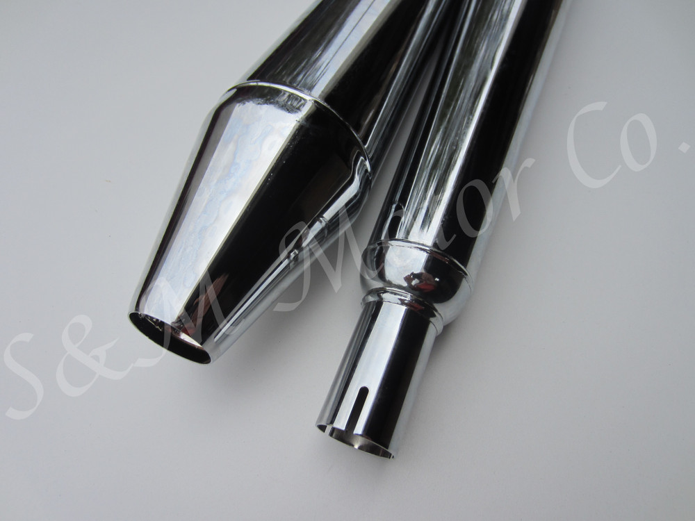 NORTON SILENCER MUFFLER SET ROADSTER FASTBACK COMMANDO 06-1978