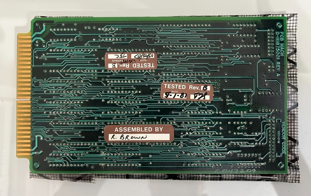 VARIAN PCB Assy. SEC II STD Communication D-H 1874001
