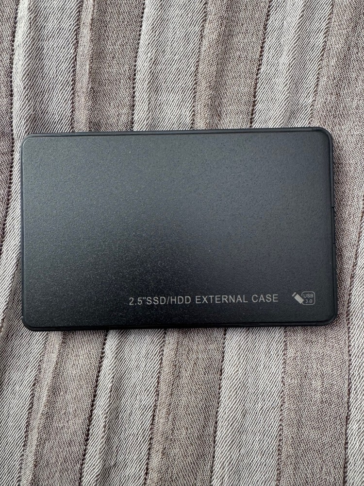 500 GB External Hard Drive Inside a "New" USB 3.0 Enclosure