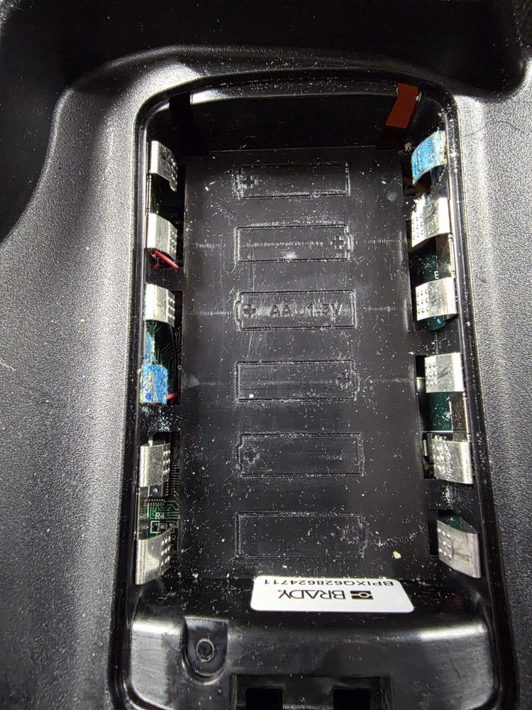 Brady IDXPERT Keyboard Layout Handheld Labeler w/ Case Tested Works!