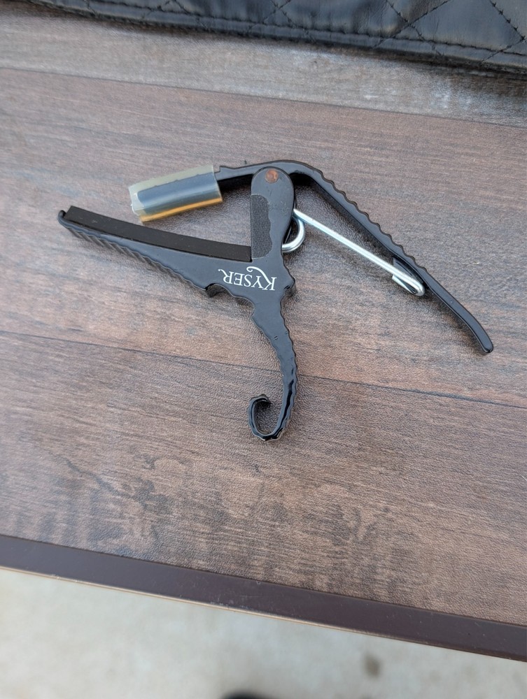 Kyser KG6B 6-String Capo - Black