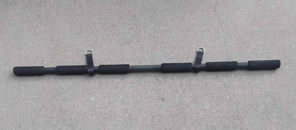 BOWFLEX POWER PRO / XTL ALL PURPOSE LAT BAR ~With Straps