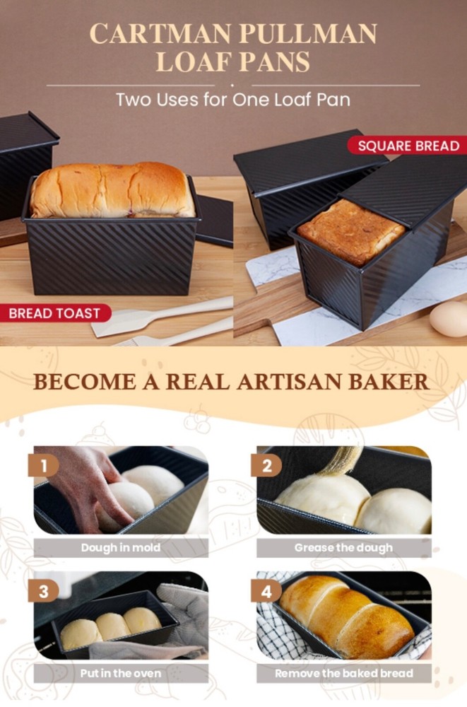 Cartman Pullman Loaf Pan Set