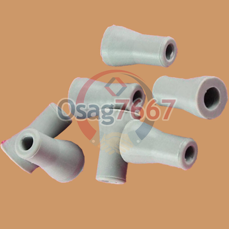 10Pcs Dental Saliva Ejector Weak Suction Rubber Snap NEW