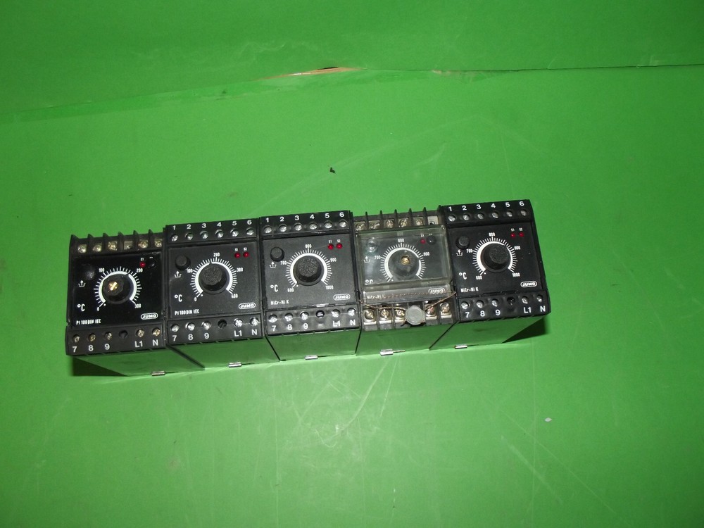 SET 5 pcs. JUMO temperature controller