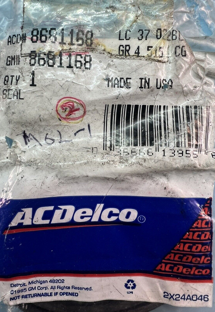 Multi-Purpose Seal ACDelco 8681168