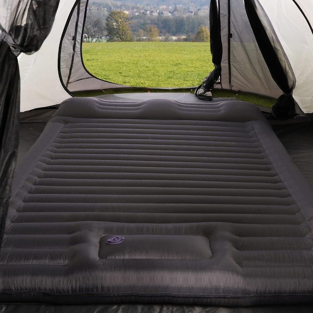 Double Sleeping Pad for Camping Extra Thick 6" Camping Mattress 2 Per...