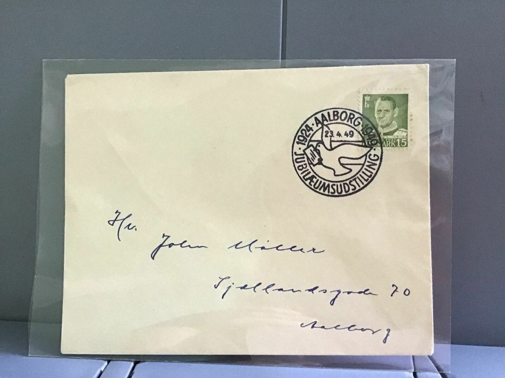 Denmark 1949 stamp cover  R29418