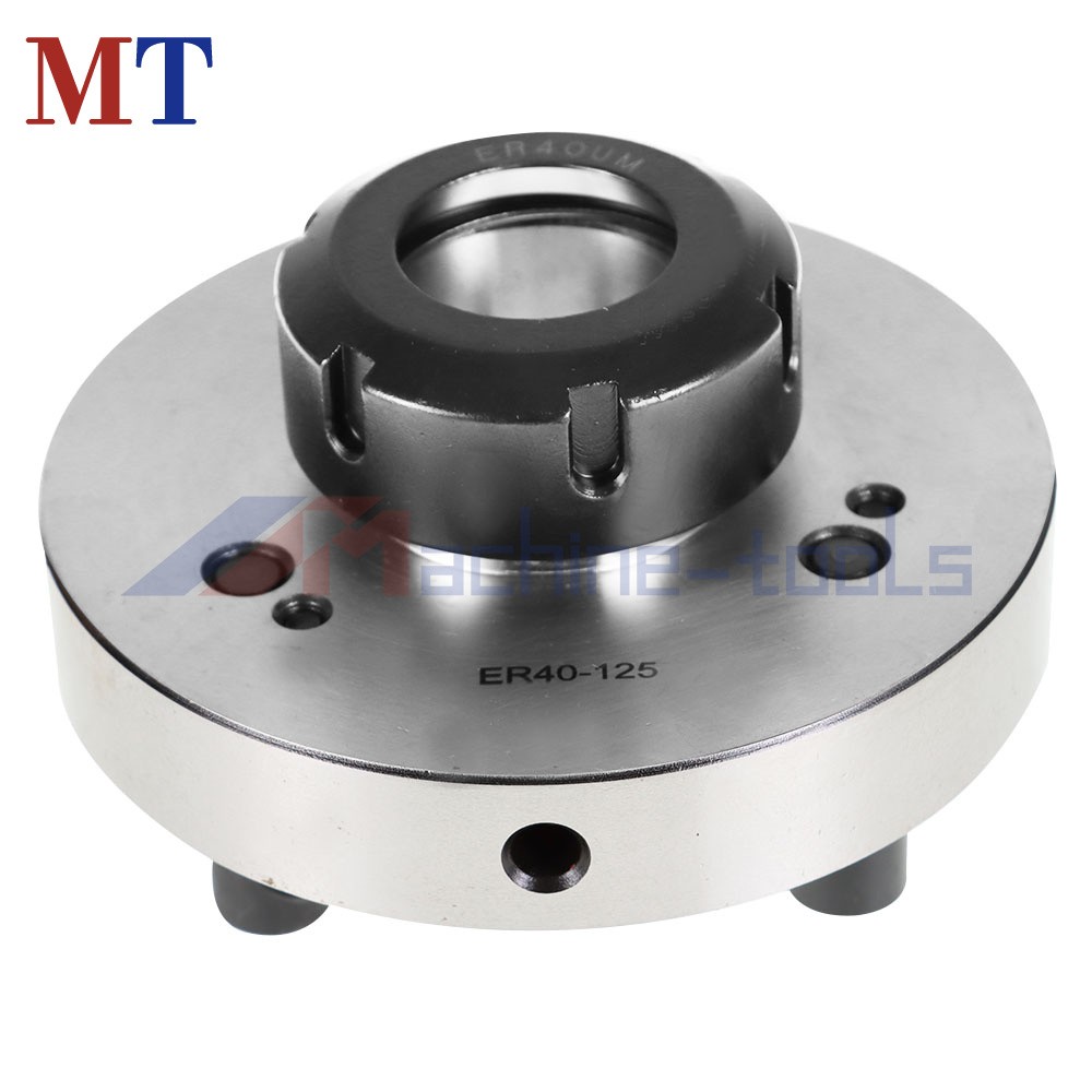 ER40 Collet Chuck 5/8" For Milling125mm Diameter Compact Lathe Tool Stud