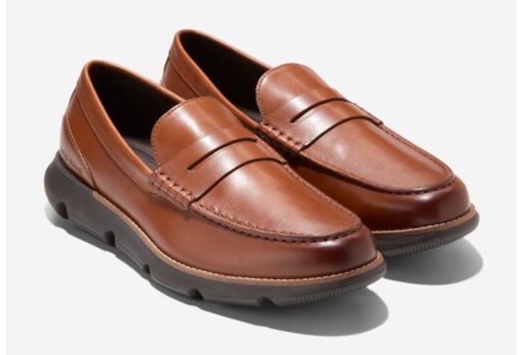 Men's Loafer Cole Haan  4.ZEROGRAND - BROWN LEATHER /BRITISH TAN / JAVA