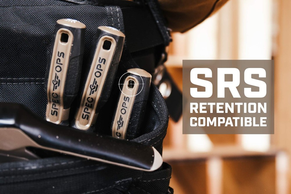 Spec Ops Tools Multi-Bit Screwdriver, 6-in-1, Magnetized Double-Sided Bits, C...