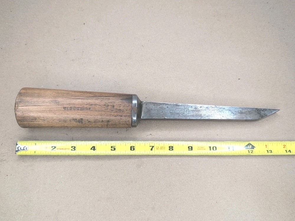 IV703 Marples & Sons 1/2" Pig Sticker or Mortise Chisel Hefty Solid Sheffield