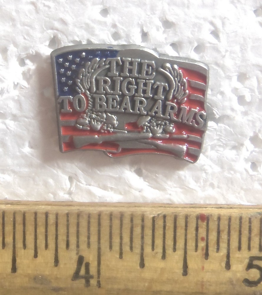 The Right to Bear Arms Pin