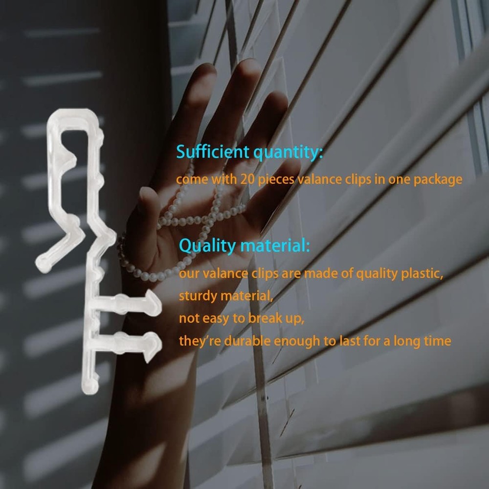 Blind Valance Clip Set