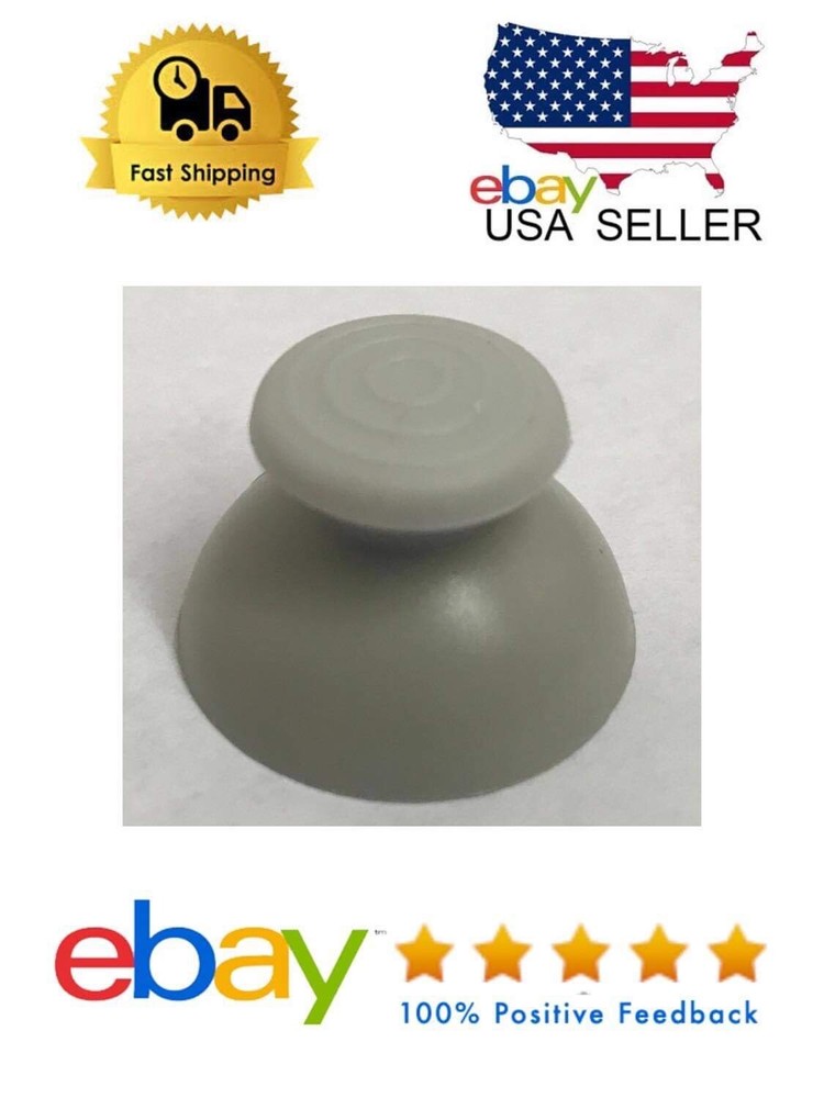 4X Gamecube Controller Analog Stick Thumb Cap Replacement - Great Quality *USA*