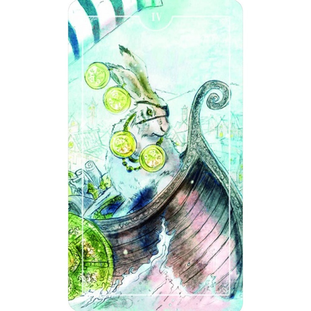Ostara Tarot Deck NEW Boxed Set w/ 78 Silver-Edged Cards and Guidebook