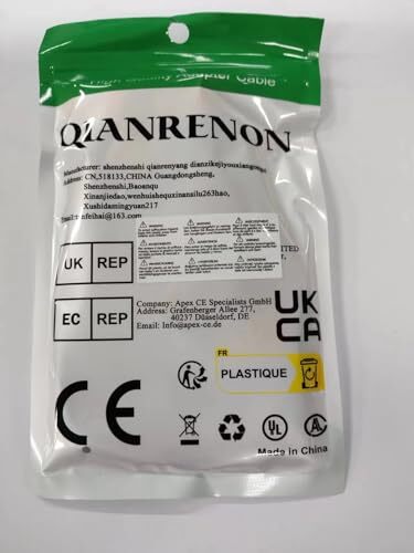 5Gbps USB C Threaded Fixed Short Cable USB Type C 3.0 Male to Female Embedded...