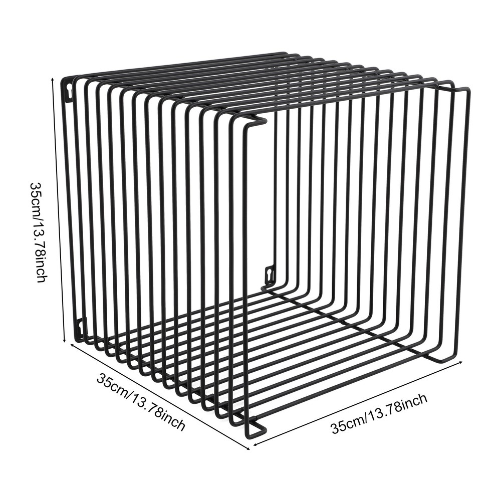 Iron Multi-Purpose Side TableSquare Side Table Square Cage End Table