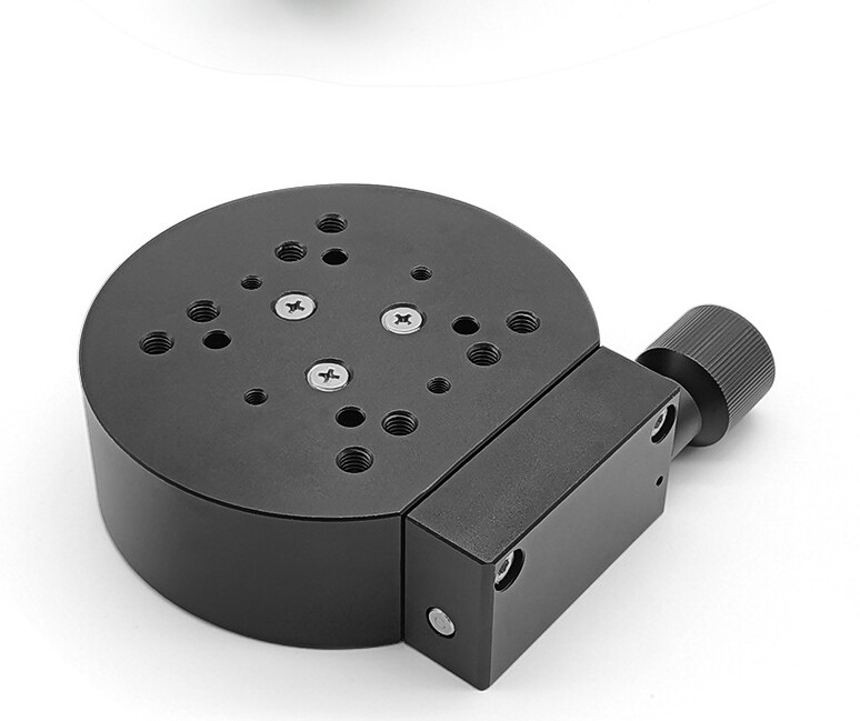 Manual Rotary Displacement Table Precision Table Angle Adjustment Rotary Table