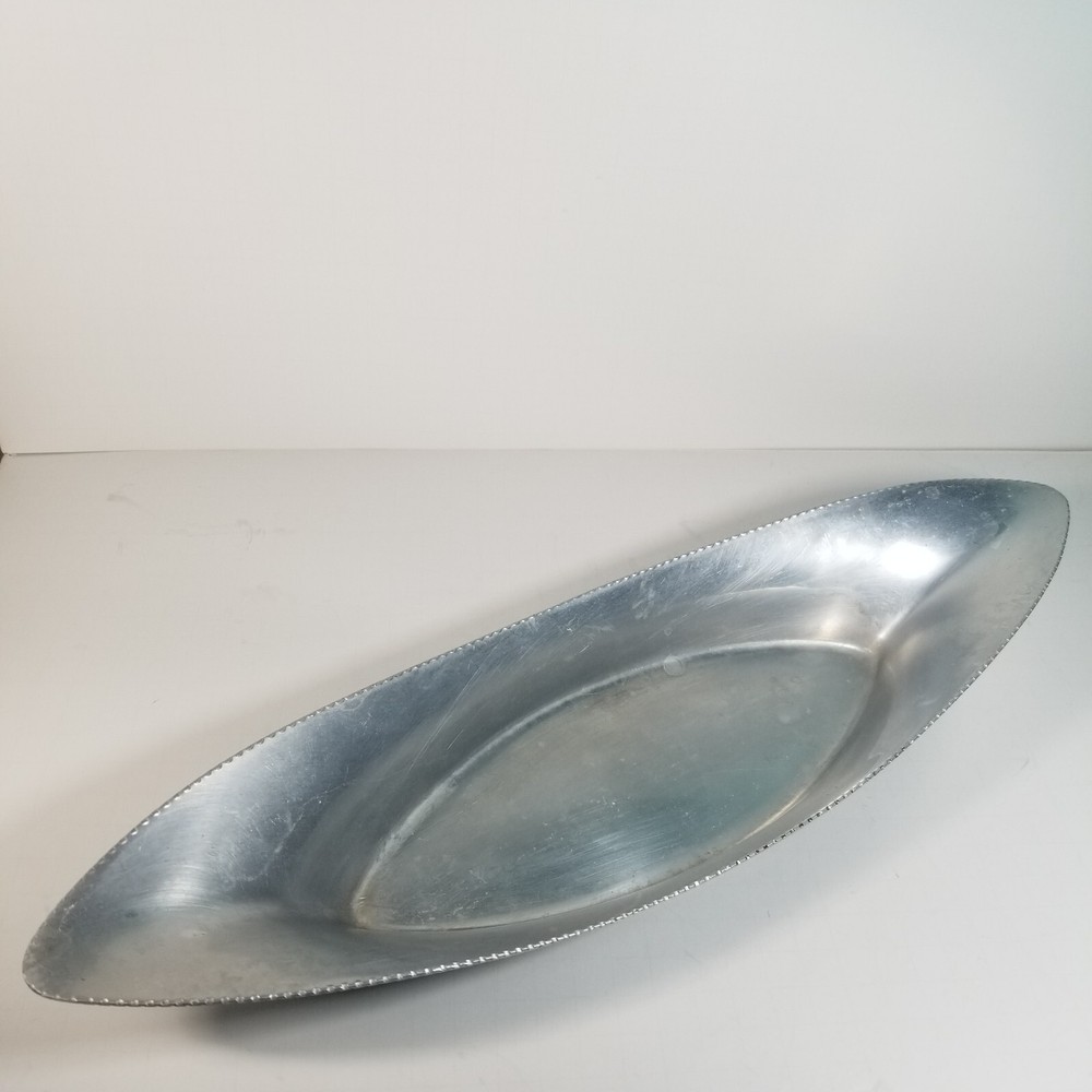 Aluminum Decorative Serving Dish Bread Tray Spain