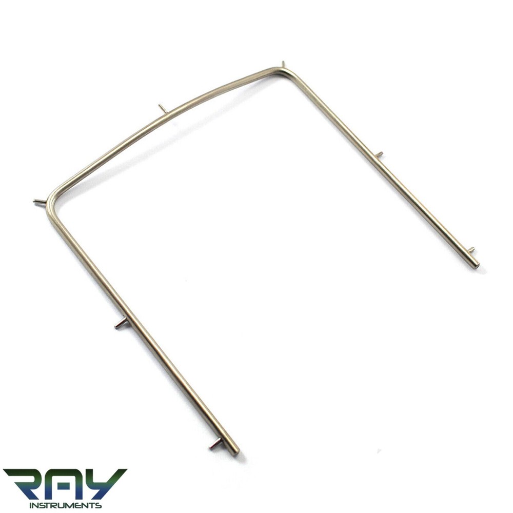 Rubber Dam Intsruments Anisworth Punch Hole Forceps Clamps Lvory Frame Medium