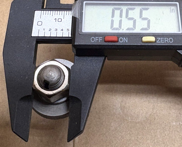 BXA Quick Change Tool Post Handle 3/8"-16 Thread w/ Knurled Nut Lathe