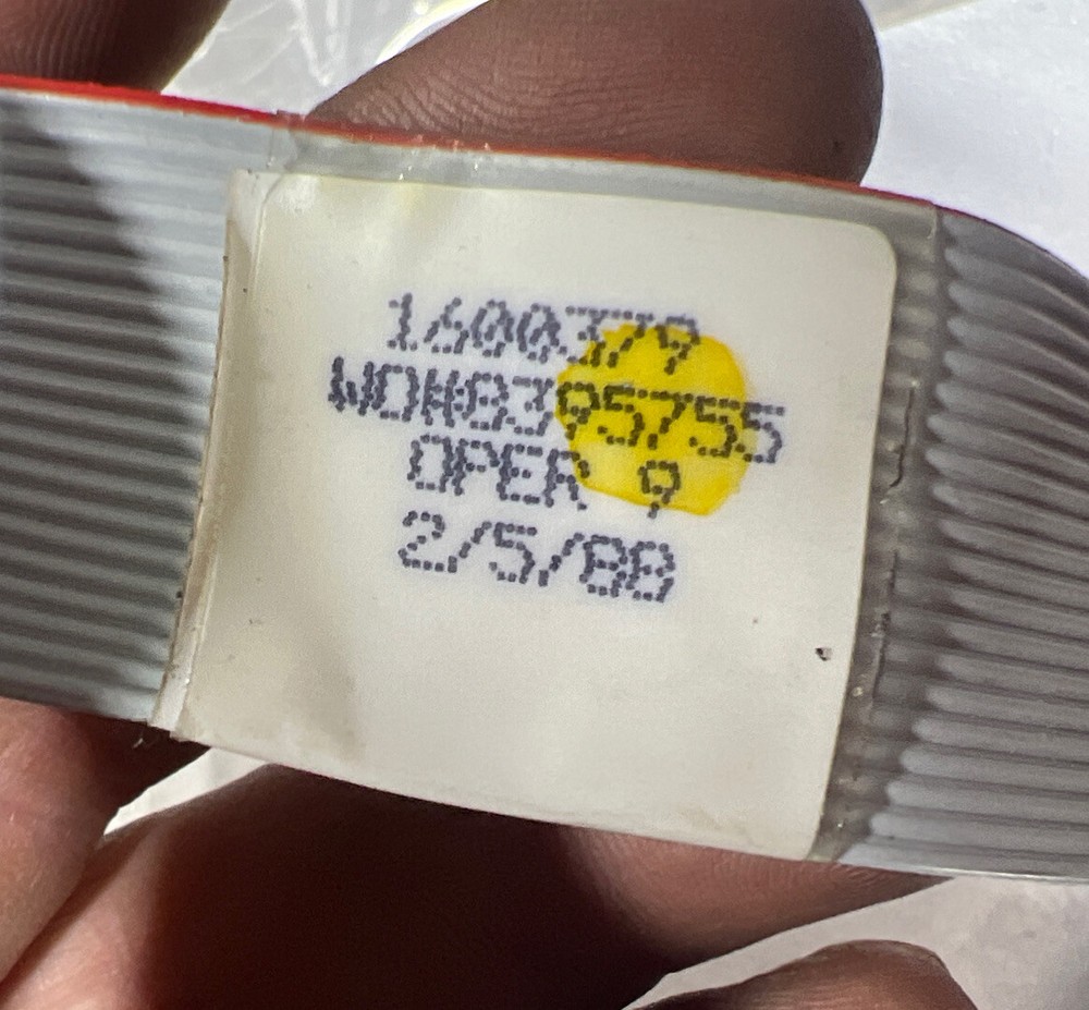 MODEL 7690, MAT. HANDLER CONTROL, BRUCE IND.CNTRL Front Panel Used Surplus