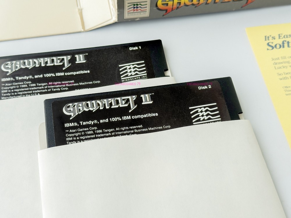 Gauntlet II - Mindscape - 1989 / IBM PC