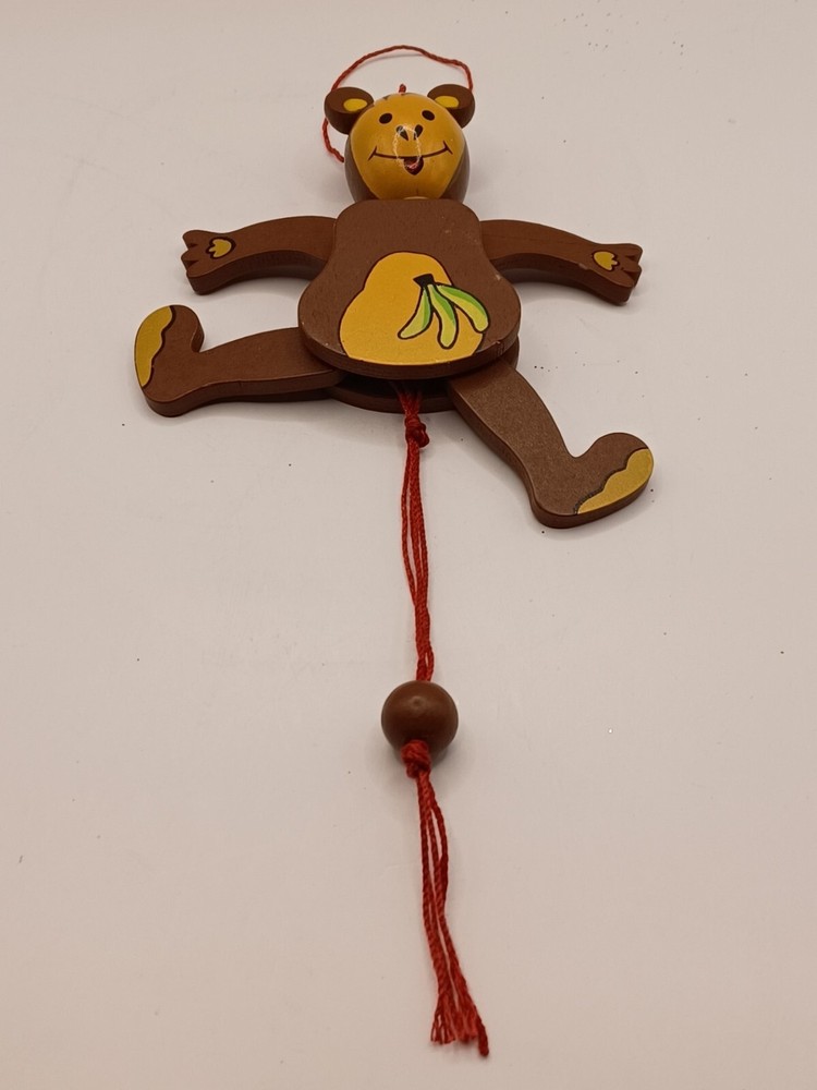 German Pull String Toy (Monkey)